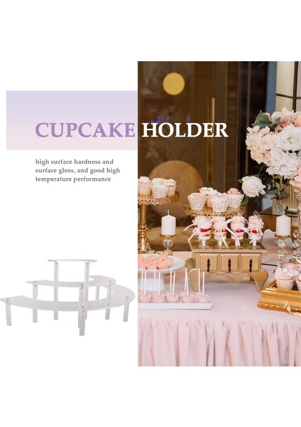 Şeffaf Çıkarılabilir Akrilik Kek Ekran Standı Parti Için Yuvarlak Kek Tutucu Bakeware Düğün Doğum Günü Partisi Dekorasyon (Yurt Dışından) modelleri