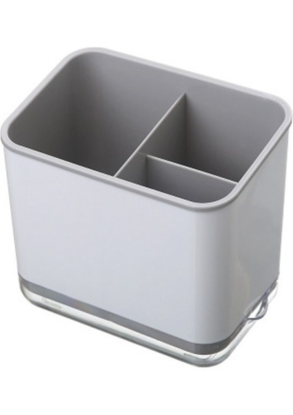 Raf Tutucu Çok Fonksiyonlu Drenaj Çubuk Kafes Ev Mutfak Sofra Kaşık Saklama Kutusu (Yurt Dışından)