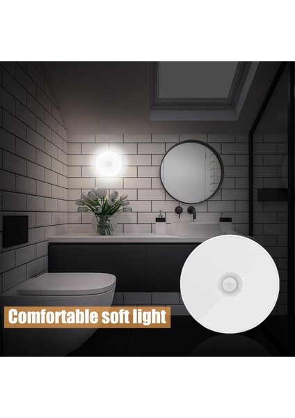 LED Insan Vücudu Indüksiyon Işık Enerji Tasarruflu USB Şarj Yatak Odası Mutfak Banyo Dolap Gece Lambası (Yurt Dışından) fiyatları