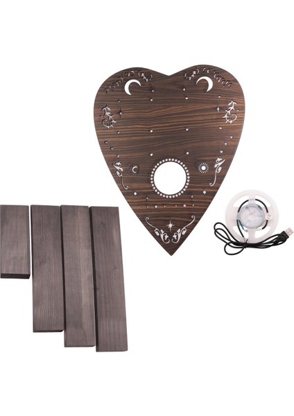 Kristal Raf Yağ Depolama Rafı Ahşap Duvar Ekran Dekor Duvara Montaj Oturma Odası Ev D (Yurt Dışından)