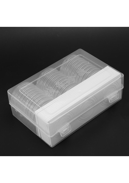 46 mm Madeni Para Kapsül Tutucu ve Koruma Contası Madeni Para Koleksiyonu Malzemeleri Için Madeni Para Tutucu Kasa Kutusu (8 Boyut, 30 Parça) (Yurt Dışından) modelleri