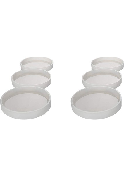 6 Paket Büyük Dıy Yuvarlak Bardak Silikon Kalıp, Çap 3.94 Inç/10 Cm, Reçine, Çimento ile Döküm Için (Yurt Dışından)