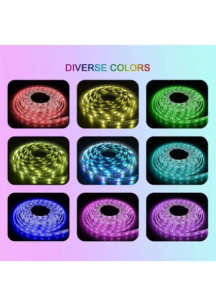 Renk Değiştiren Müzik Senkronizasyonlu LED Işıklar Rgb Işıklar 44 Kızılötesi Uzaktan Kumanda Ev Partisi Için LED Işıklar 3.0ma (Yurt Dışından) fırsatları