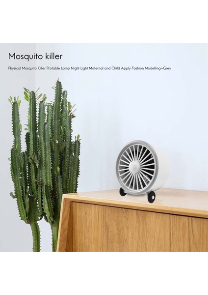 Fiziksel Sivrisinek Korunabilir Lamba Gece Lambası Anne ve Çocuk Moda Modelleme-Gri Uygula (Yurt Dışından) modelleri