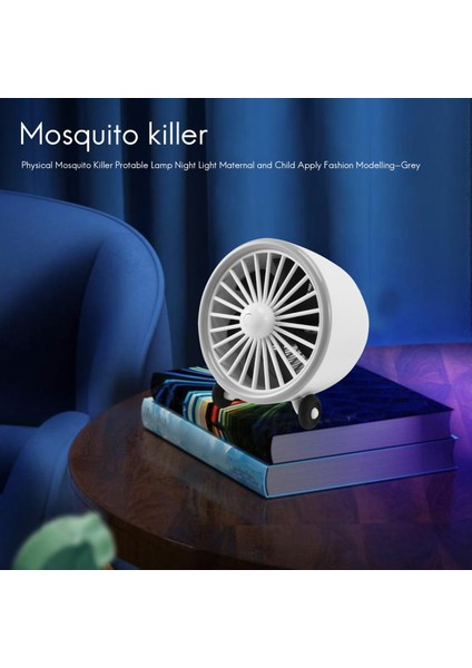 Fiziksel Sivrisinek Korunabilir Lamba Gece Lambası Anne ve Çocuk Moda Modelleme-Gri Uygula (Yurt Dışından) indirimleri