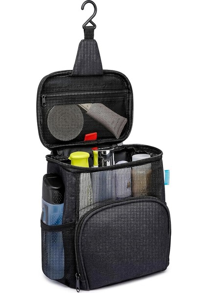 Taşınabilir Duş, Üniversite Yurt Odası Banyo Için Temel Malzemeler Çantası, Metal Kancalı Hızlı Kurutma, Seyahat Duş Çantası (Yurt Dışından)