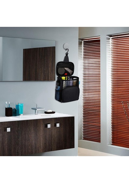 Taşınabilir Duş, Üniversite Yurt Odası Banyo Için Temel Malzemeler Çantası, Metal Kancalı Hızlı Kurutma, Seyahat Duş Çantası (Yurt Dışından) fırsatları