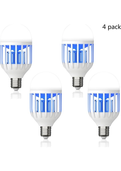4pcs 110V 2 In 1 Işık Zapper LED Ampul Sivrisinek Sinek Böcek Ampul Lambası (Yurt Dışından)