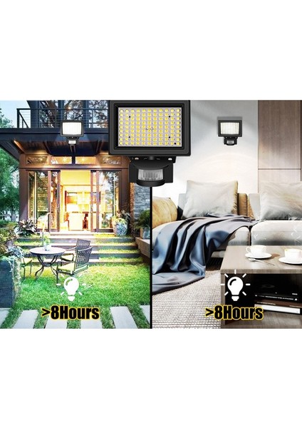 LED Güneş Enerjisi Pır Hareket Sensörü Taşkın Duvar Işık Su Geçirmez Açık Kapalı Bahçe Güvenlik Güneş Lambası (Yurt Dışından) modelleri