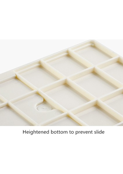 Bej Kozmetik Saklama Kutusu Maskesi - Kapasiteli Masaüstü Sonlandırma Depolama Raf Masası Cilt Bakım Ürünleri Için Saklama Kutusu (Yurt Dışından) indirimleri