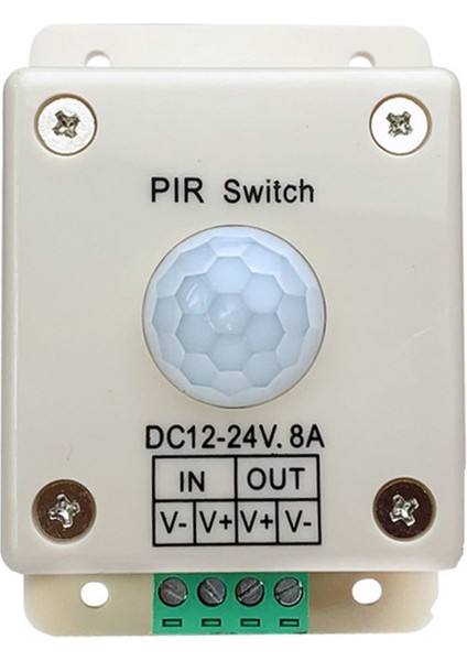 Otomatik Dc 5V 12V 24V Kızılötesi Pır Hareket Sensörü Anahtarı LED Şerit Ampul Lamba Kızılötesi Hareket Sensörü Anahtarı (Yurt Dışından)