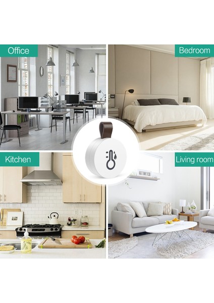 2 Adet Kablosuz Termometre Higrometre Bluetooth Uzaktan Kumanda Termometre Doğru Iç Mekan Sıcaklık Nem Sensörü (Yurt Dışından) indirimleri