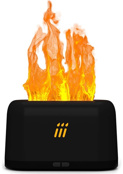 Kokulu Difüzör Hava Nemlendirici Ultrasonik Serin Mist Maker Sisleyici LED Uçucu Yağ Alev Lambası Difüzör (Yurt Dışından)