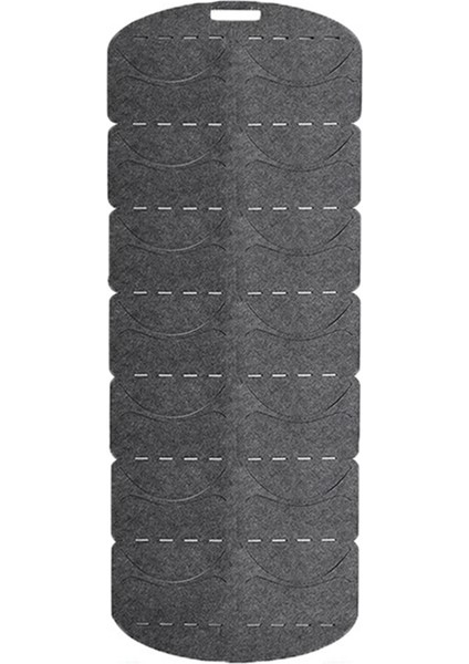 Keçe Şapka Depolama Rafı Kapak Tutucu Duvar Çanta Klipsi Seyahat Kapağı Organizatör Duvara Montaj Şapka Rafları (Yurt Dışından)