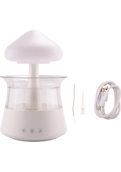 Bulut Nemlendirici, 7 Renkli LED Işıklı Esansiyel Yağ Difüzörü, Nano Mist Difüzör ve Ev Ofis Için Nemlendirici (Yurt Dışından)