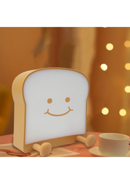LED USB Lamba Renkli Silikon Gece Lambası Sevimli Mini Yumuşak Karikatür Lambalar Çocuk Yatak Odası Bebek Açgözlü (Yurt Dışından)