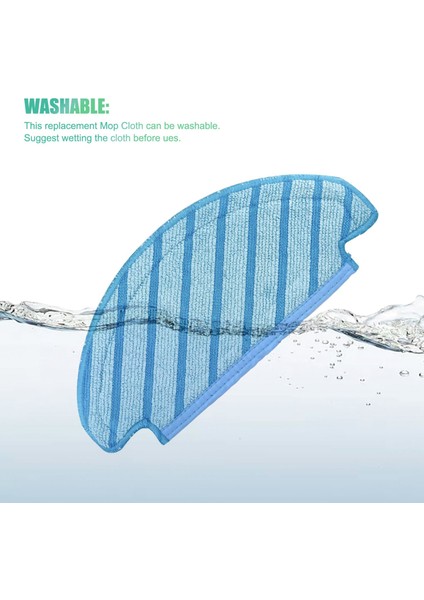 Deebot Ozmo T8 T9 Serisi T8 Max T8 N8 Pro/n8 Pro+ Robot Süpürge Için Aksesuar Kitinin Değiştirilmesi (Yurt Dışından) indirimleri