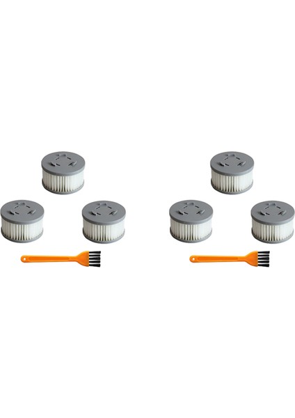 Xiaomi Jımmy JV85/JV85 Pro/h9 Pro El Kablosuz Elektrikli Süpürge Için 8 Adet Hepa Filtre (Yurt Dışından)