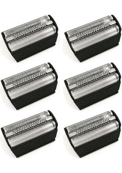 6x Yedek Folyo Ekran + Çerçeve Braun Tıraş Makinesi/tıraş Makinesi Series3 310 31B 5000/6000 350 360 380 5312 5485 5610 5614 5443 (Yurt Dışından)