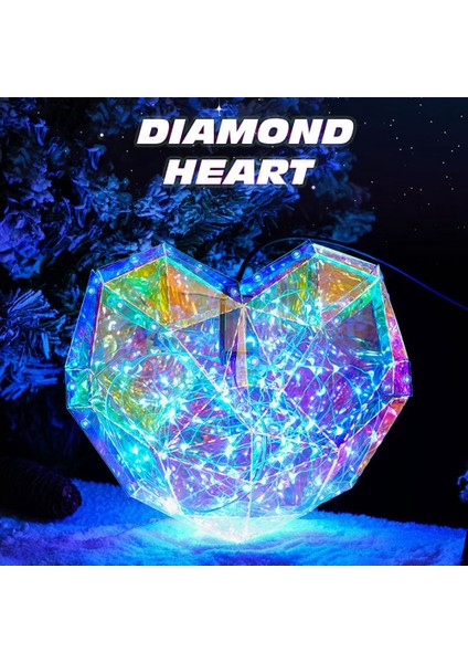 Çocuklar Için Kalp Gece Lambası, Çocuk Erkek Kız Için USB Illusion Gece Lambası Hediyeler (Yurt Dışından) fırsatları