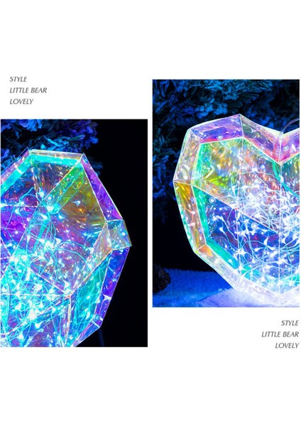 Çocuklar Için Kalp Gece Lambası, Çocuk Erkek Kız Için USB Illusion Gece Lambası Hediyeler (Yurt Dışından) indirimleri