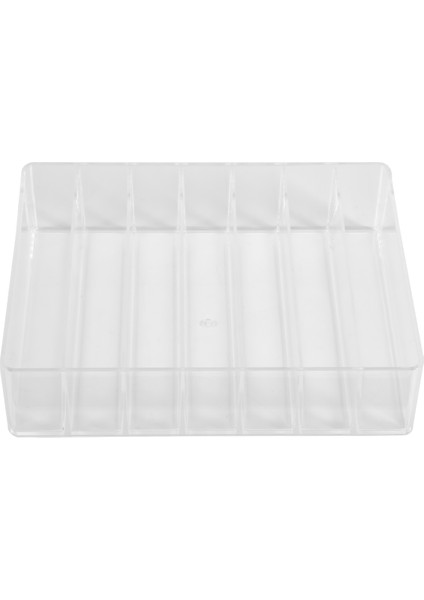 Göz Farı Paleti Organizatör-7 Bölüm Bölünmüş Makyaj Akrilik Paleti Organizatör Tutucu Vanity Kozmetik Makyaj Için (Yurt Dışından)