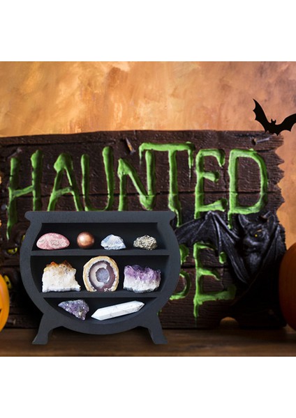 Oturma Odası Dekorasyonunda Kullanılan Ahşap Çerçeve, Cam Esansiyel Yağ Depolama Rafı, Duvar Düzenleyici (Yurt Dışından) modelleri