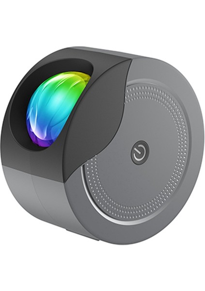 LED Yıldızlı Projektör Gece Lambası Bluetooth Yıldız Galaxy Gece Lambası Yatak Odası Odası Çocuklar Için Parti Dekor Projektör, Siyah Gri (Yurt Dışından)