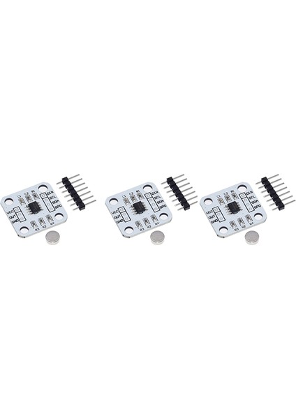 3 Adet AS5600 Kodlayıcı 12 Bit Hassas Manyetik Indüksiyon Açısı Ölçüm Sensörü Modülü Elektronik Bileşenler (Yurt Dışından) fiyatları