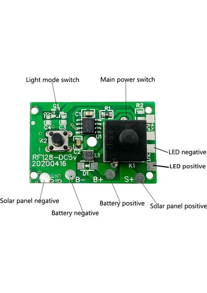 1.2V Solar Lamba Dize Kontrol Kartı Devre Anahtarı ile Güneş Sokak Lambası Kontrol Paneli Denetleyici Modülü (Yurt Dışından) modelleri