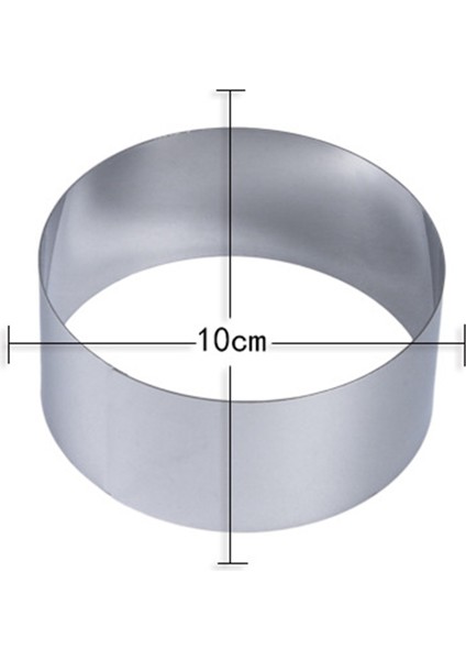 4/6/8 Inç Yuvarlak Kek Kalıbı Paslanmaz Çelik Pişirme Aracı Kek Yüzük Seti Bisküvi Kesici Ingilizce Muffin Yüzük Dıy Tart Yüzük (Yurt Dışından) indirimleri