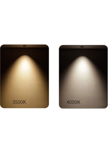 Anti-Led Cob Spot Işığı Kısılabilir Gömme Downlight 7W Alüminyum Yemek Odası Ofis Yatak Odası Aydınlatması 4000K (Yurt Dışından)