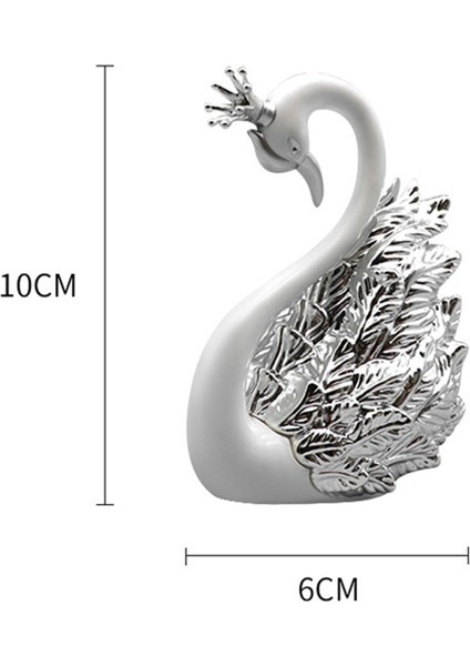 2 Parça Kuğu Süsleri Figürler, Kuğu Pasta Süslemesi, Araba Figürleri Dekorasyonu, Ev Düğün B (Yurt Dışından) fırsatları