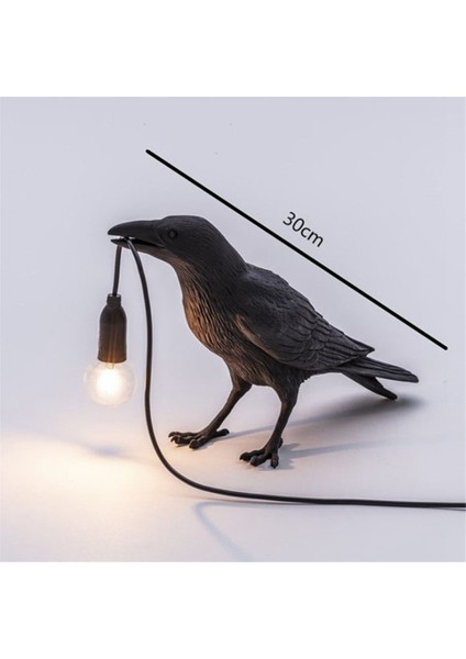 Abd Tak, Karga Lambası-Kuzgun Masa Lambası, Ampullü, Gotik Karga Işığı - Başucu Yatak Odası Oturma Odası Dekorasyonu Için Kuzgun Dekor (Yurt Dışından) fiyatları