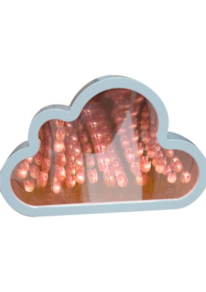 Bulut Lale Lamba, Dıy Lale Gece Lambası, Bulut Lale Ayna Gece Lambası, Lale LED Masa Lambaları, Masa Lambası-Pembe (Yurt Dışından) indirimleri