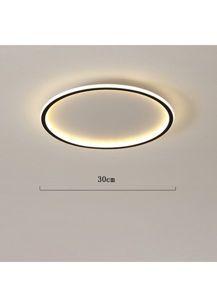 LED Tavan Işık 30 cm Yuvarlak Tavan Lambası Modern Dekor Tavan Işık Mutfak, Koridor, Ofis, Sundurma Yatak Odası 38 W (Yurt Dışından) fırsatları