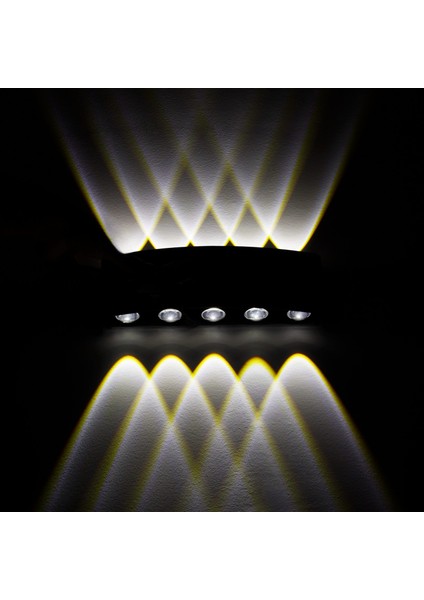 LED Duvar Lambası Açık Su Geçirmez Bahçe Lambası Alüminyum Modern Iskandinav Kapalı Duvar Aplik Lambaları 100-240V 9.7W IP65-E (Yurt Dışından) modelleri