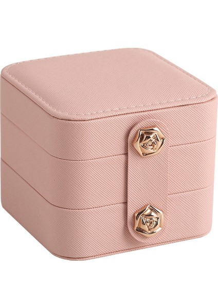 3 Katmanlı Takı Organizatör, Kolye Yüzük Küpe Için Taşınabilir Bölme Takı Saklama Kutusu (Yurt Dışından) fırsatları