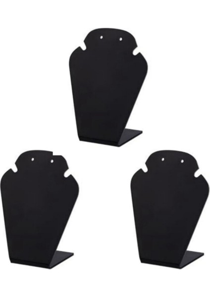 3 Paket Akrilik Kolye Ekran Standı Küpe Vitrin Rafı Kolye Ekran Tutucu Takı Ekran Standı (Yurt Dışından)