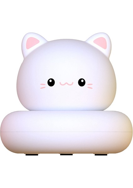 Çocuk Bebek Gece Lambası USB Şarj Edilebilir, Dokunma Kontrolü, Tasarım, Sevimli Bebek, Kız, Erkek Çizgi Film Çocuk Odası Dekoru (Yurt Dışından)