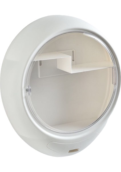 Duvara Monte Makyaj Organizatör, Şeffaf Kozmetik Depolama Organizatör Kutusu Makyaj Malzemesi Teşhiri Kutusu Cilt Bakımı Vitrin A (Yurt Dışından)