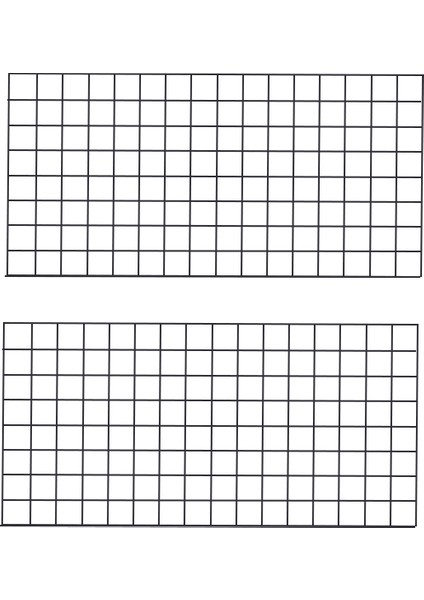 2 Paket Izgara Duvar Panelleri Metal Tel Fotoğraf Rafı Resim Asmak Için Çok Fonksiyonlu Ekran Organizatör, Dıy, Dekorasyon (Siyah, Işıklı) (Yurt Dışından)