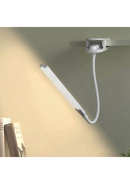 Çift Lamba Klip Masa Lambası LED Öğrenci Mini Şarj USB Yurdu Çalışma Odası Okuma Gece Lambası, Yeşil (Yurt Dışından) indirimleri