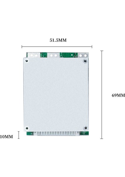 16S 60V 35A Koruma Kurulu Li-Ion Lityum 18650 Pil Bms Koruma Kartı, Pil Için Ups Enerji Invertörlü (Yurt Dışından)