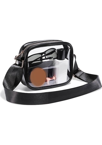 Şeffaf Çanta Stadyum Onaylı, Konser Etkinliği Için Çıkarılabilir ve Ayarlanabilir Askılı Şeffaf Çapraz Çanta (Yurt Dışından) modelleri