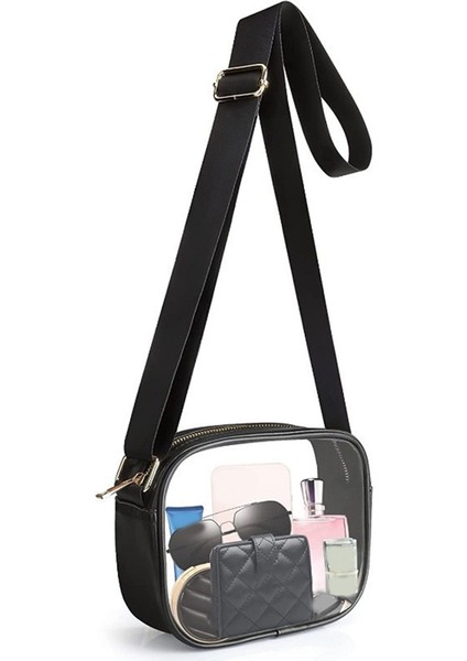 Şeffaf Çanta Stadyum Onaylı, Konser Etkinliği Için Çıkarılabilir ve Ayarlanabilir Askılı Şeffaf Çapraz Çanta (Yurt Dışından) indirimleri