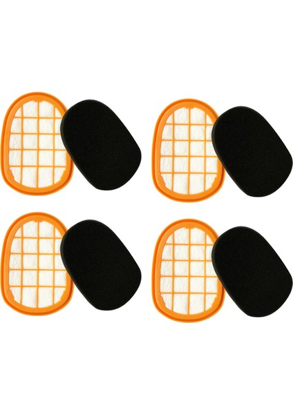 4 Adet Elektrikli Süpürge Filtresi Aksesuarları Philips Için FC6822 FC6823 FC6827 FC6908 FC6906 FC6904 Elektrikli Süpürge Parçaları (Yurt Dışından)