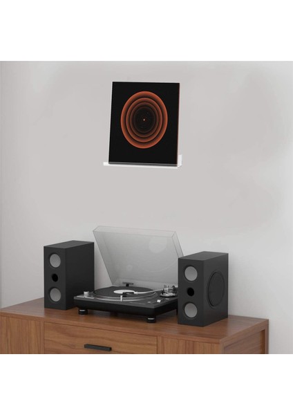 Plak Tutucu Duvara Montaj, 6 Paket Vinil Kayıt Raf Depolama Akrilik Albüm Standı Günlük Lp Dinlemenizi/kitabınızı Gösterin (Yurt Dışından) indirimleri