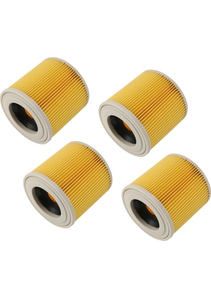 4x En Kaliteli Yedek Hava Toz Filtreleri Çanta Karcher Elektrikli Süpürgeler Parçaları Kartuşu WD2250 WD3.200 Mv2 Mv3 Wd3 (Yurt Dışından)