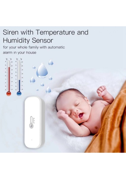 Çok Fonksiyonlu Graffiti Akıllı Zigbee Sıcaklık Nem Sensörü Taşınabilir Ev Akıllı Bağlantı Sensörü (Yurt Dışından) fırsatları